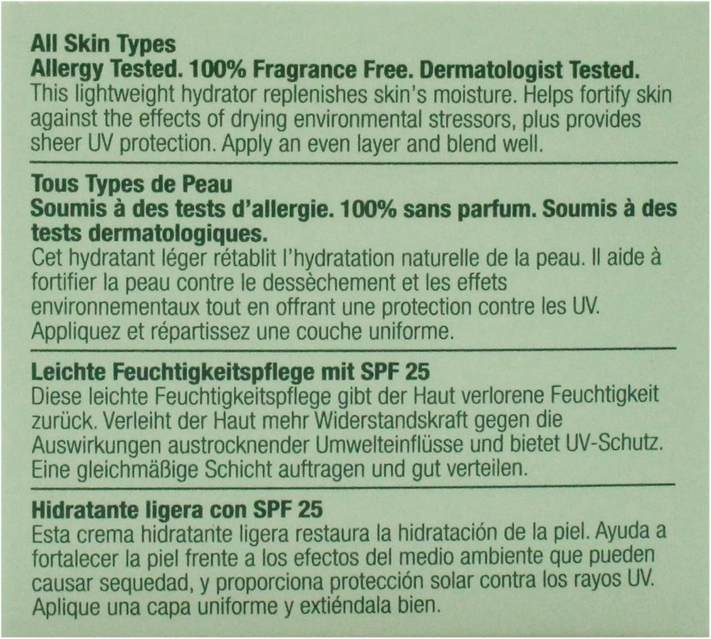 Moisture Surge Sheer Hydrator SPF 25, 50 Ml