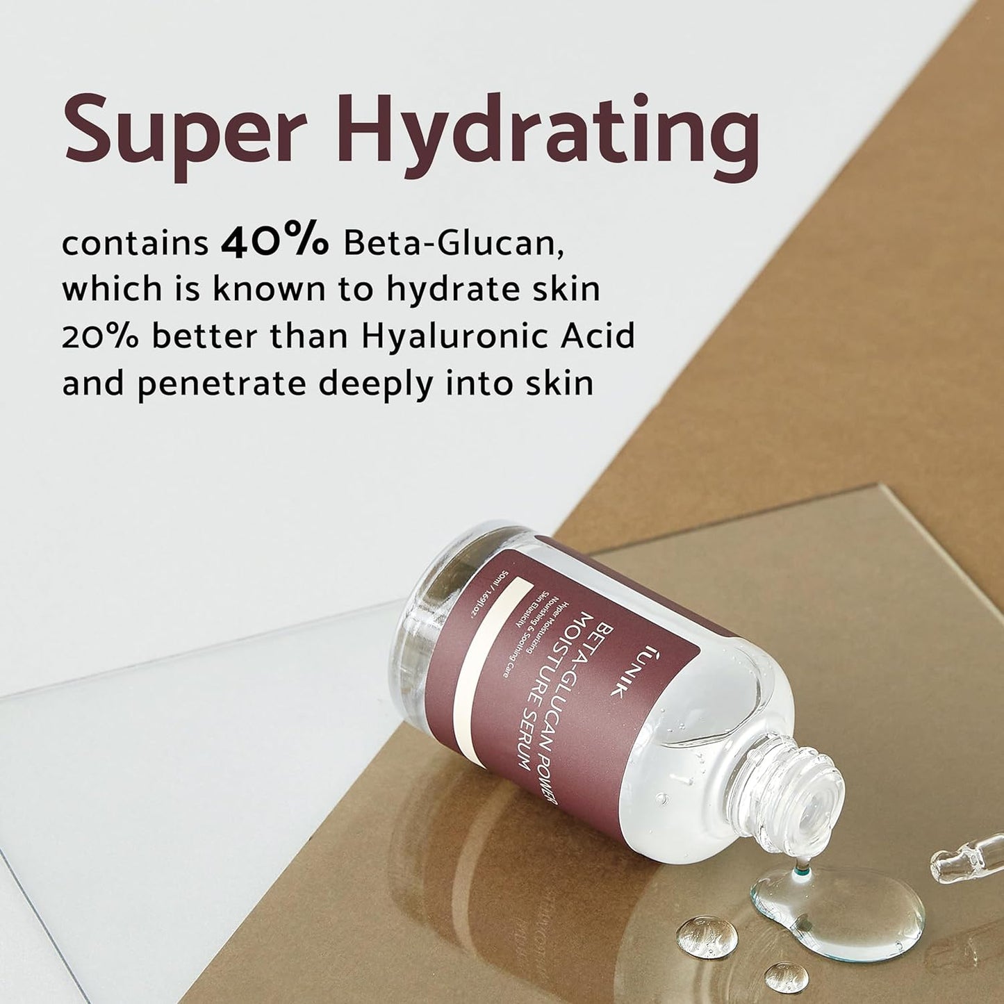 Sérum Hidratante De Beta-Glucano, 50 Ml