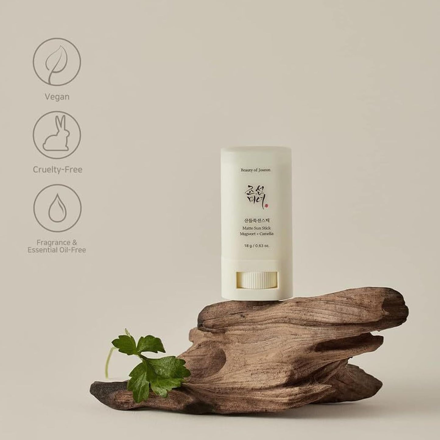 [Beauty of Joseon] Matte Sun Stick : Mugwort+Camelia (18G,0.63Fl.Oz)