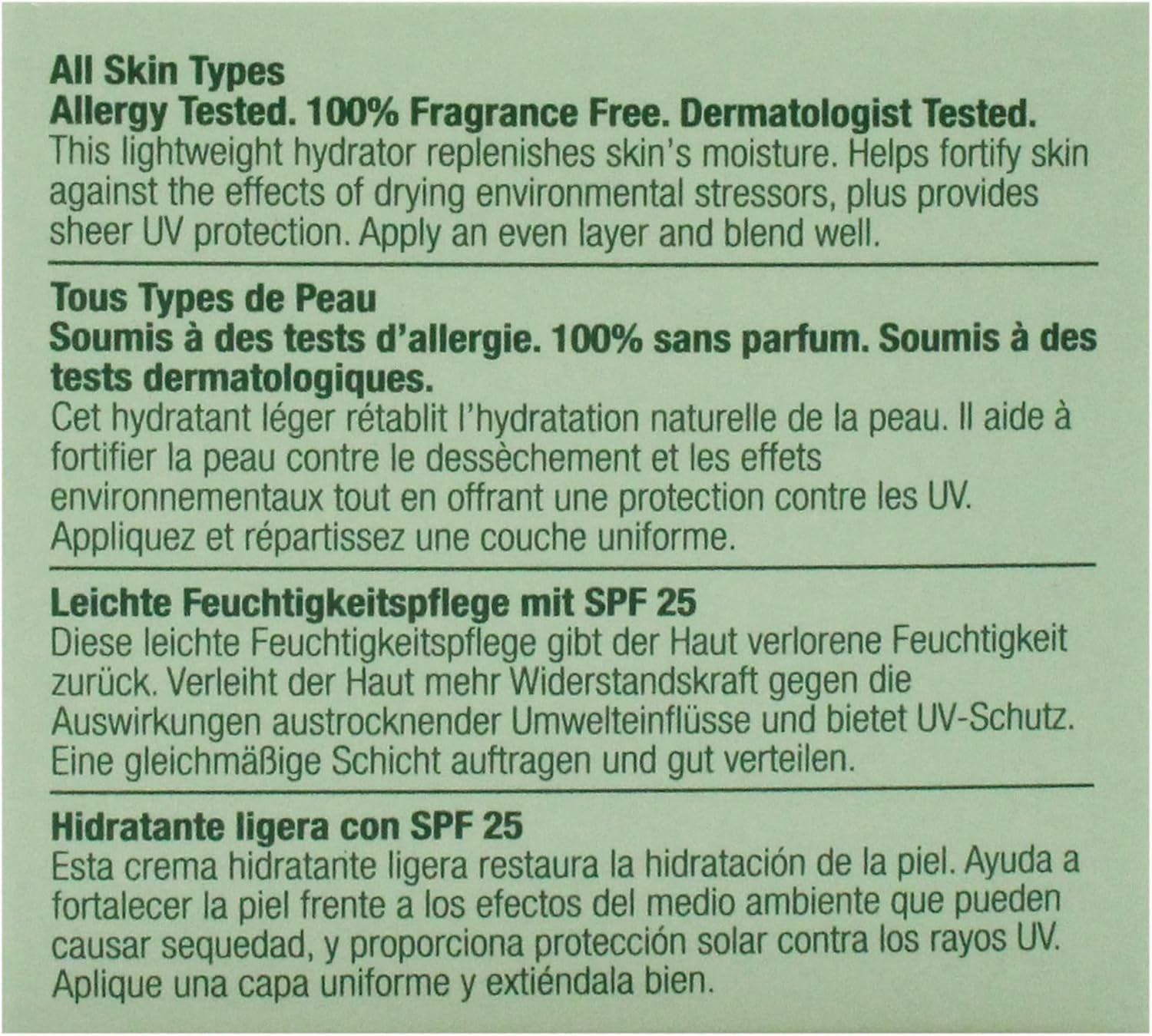 Moisture Surge Sheer Hydrator SPF 25, 50 Ml