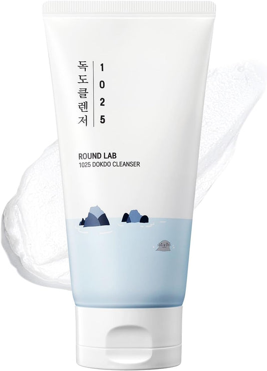 ROUND LAB 1025 DOKDO Foam Facial Cleanser (150 Ml 5.07 Fl.Oz)
