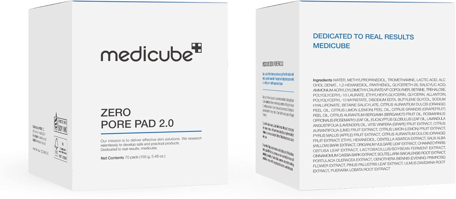 [] Zero Pore Pad 2.0 155G (70 Pads)
