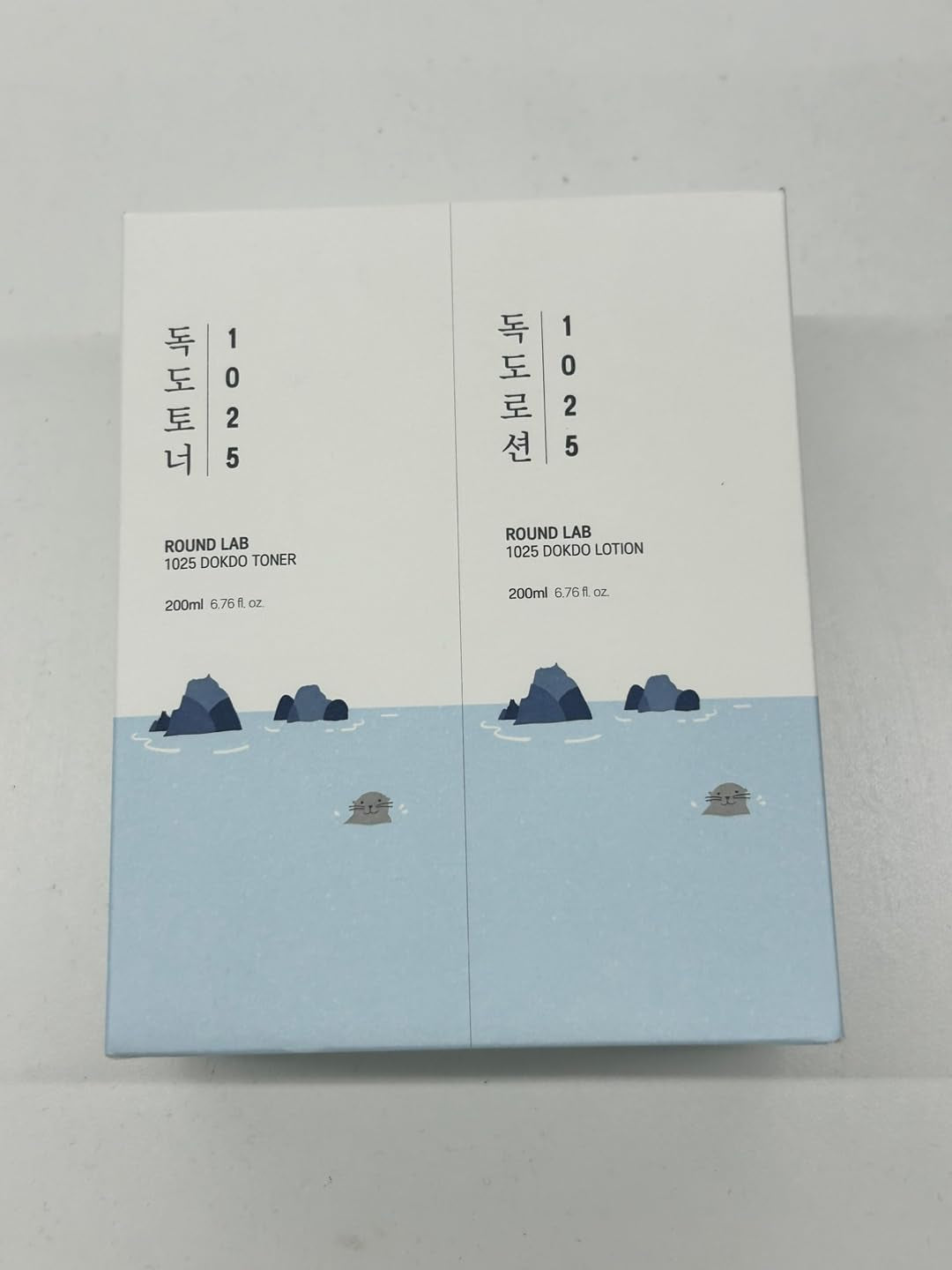 Round LAB Dokdo Toner 200Ml, Dokdo Lotion 200Ml Set