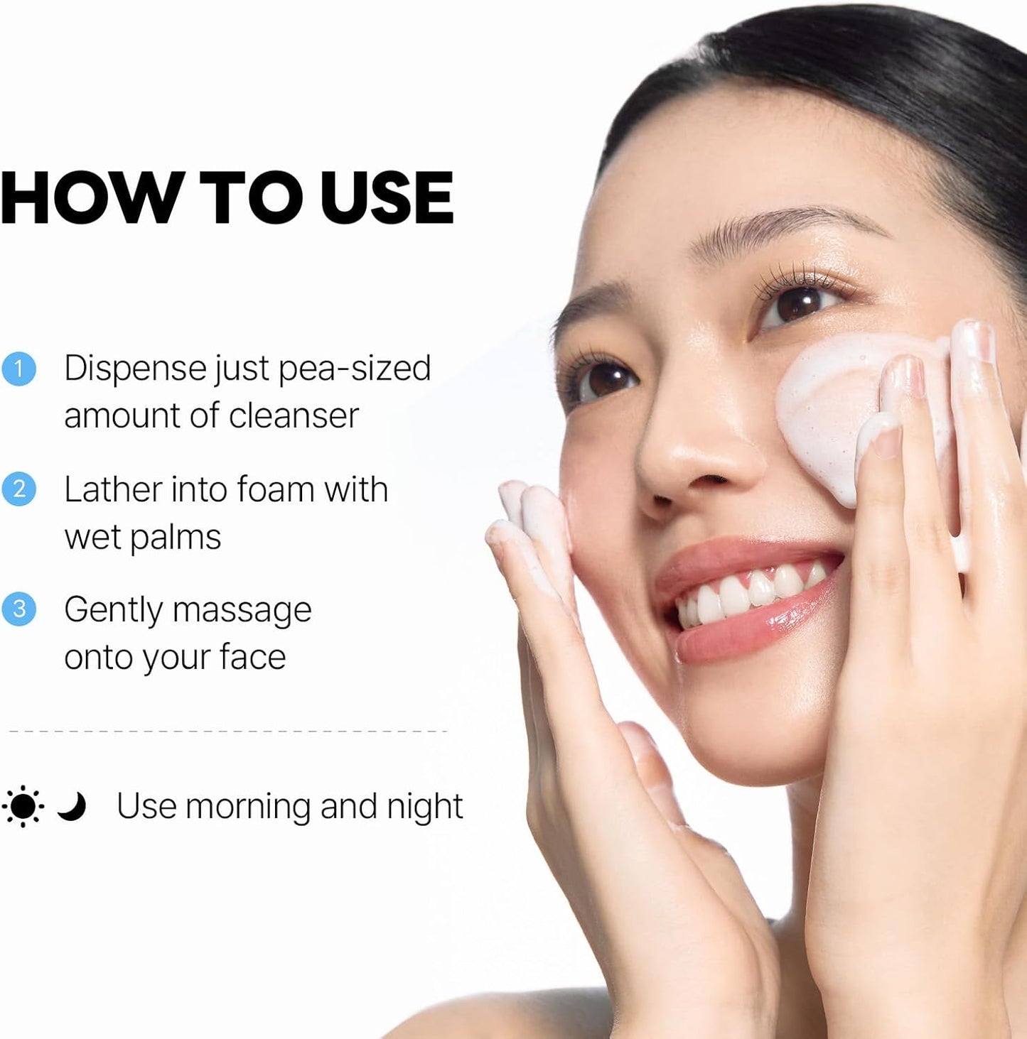 ROUND LAB 1025 DOKDO Foam Facial Cleanser (150 Ml 5.07 Fl.Oz)
