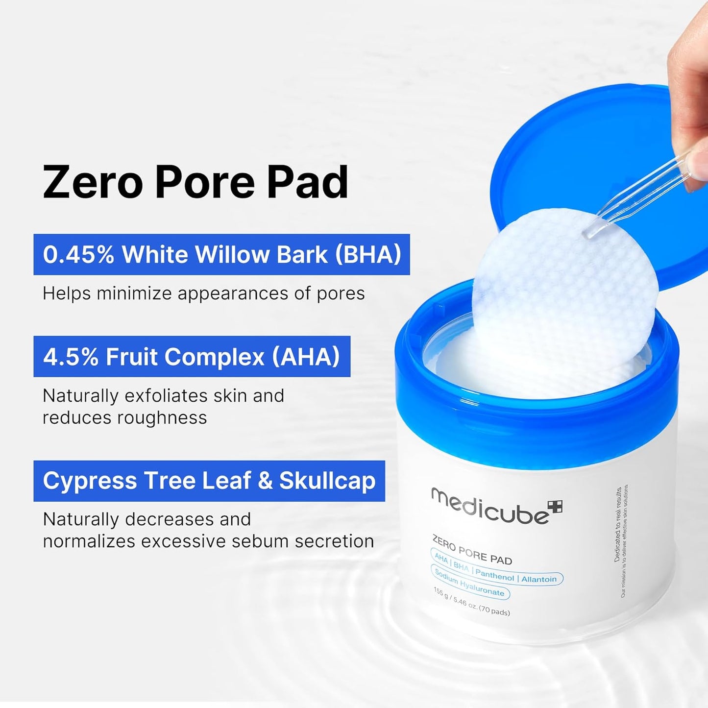 [] Zero Pore Pad 2.0 155G (70 Pads)