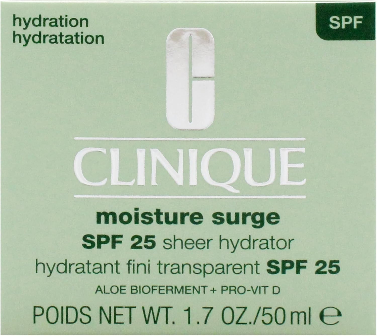 Moisture Surge Sheer Hydrator SPF 25, 50 Ml