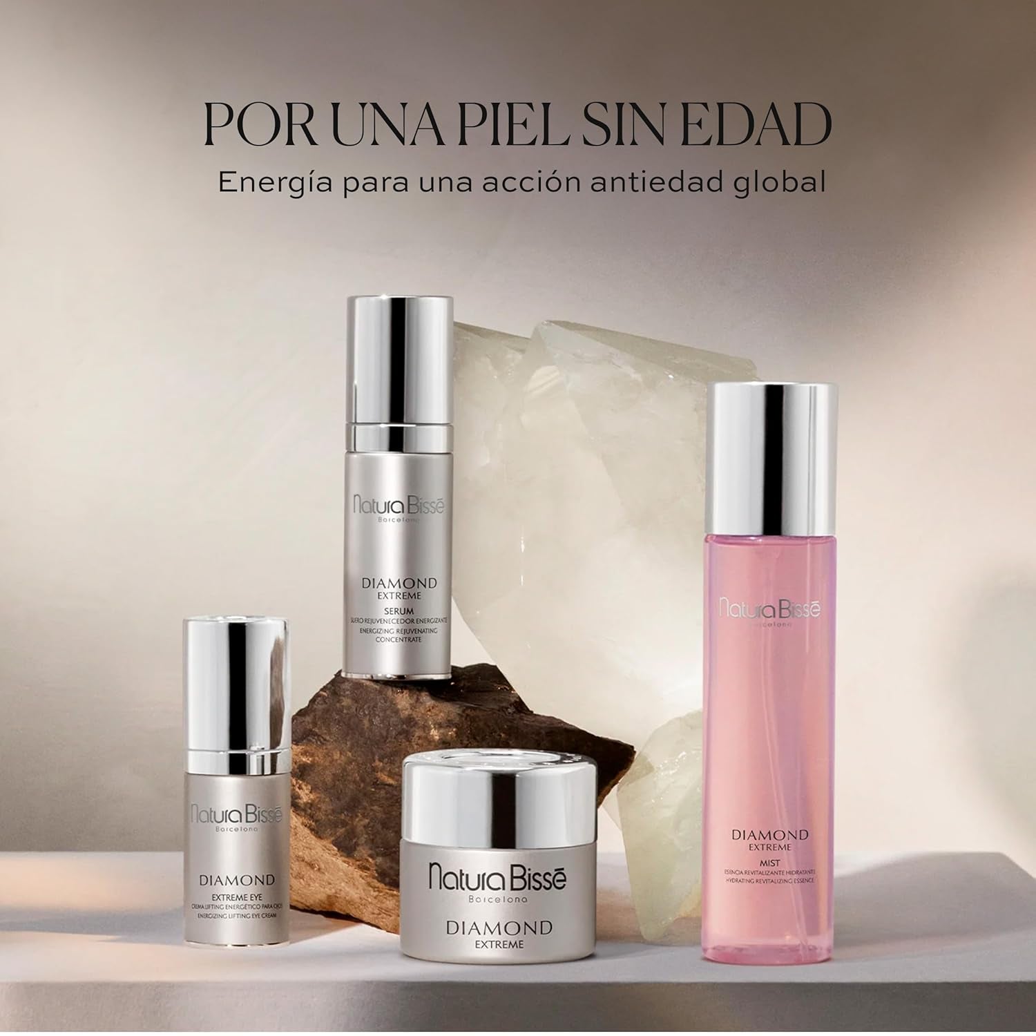 Natura Bissé Diamond Instant Glow | Ampollas Faciales Piel Perfecta | Peel, Radiance Y Lift | 4 Tratamientos X 3 Ampollas