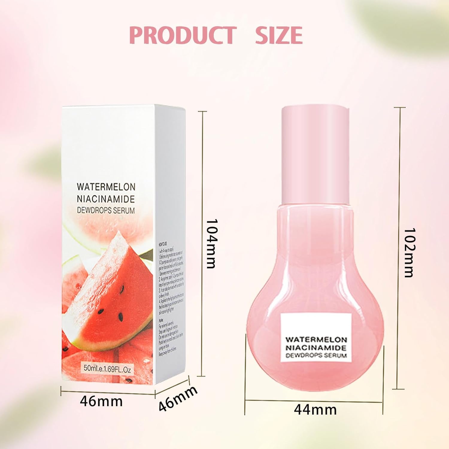 Watermelon Hydrating Serum,Watermelon Glow Niacinamide Moisturize Serum,Watermelon Face Moisturizer,Watermelon Niacinamide Serum,Niacinamide Dew Drops Serum,Glow Recipe,Natural Glow Skin Serum