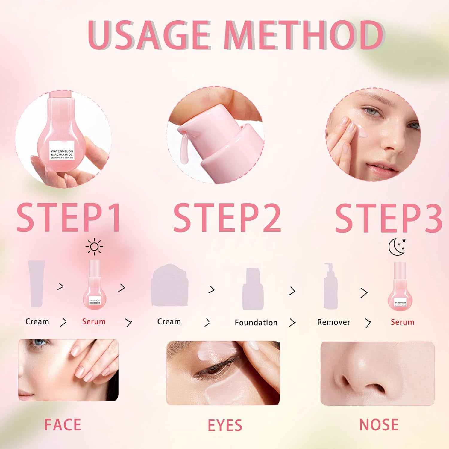 Watermelon Hydrating Serum,Watermelon Glow Niacinamide Moisturize Serum,Watermelon Face Moisturizer,Watermelon Niacinamide Serum,Niacinamide Dew Drops Serum,Glow Recipe,Natural Glow Skin Serum